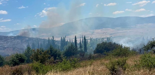 Χωρίς ενεργό μέτωπο η φωτιά στη θέση «Κυρά»